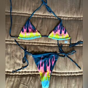 Flame bikini
